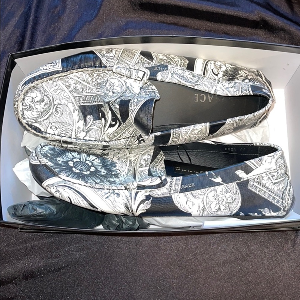 Mens Versace Loafers “Car shoe”